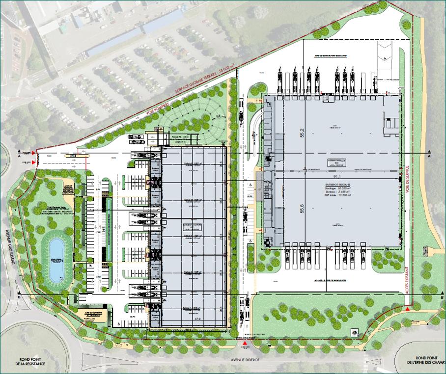 Local d'activité Élancourt 3794m² Location local d'activité Élancourt Yvelines OLACT2201278 31